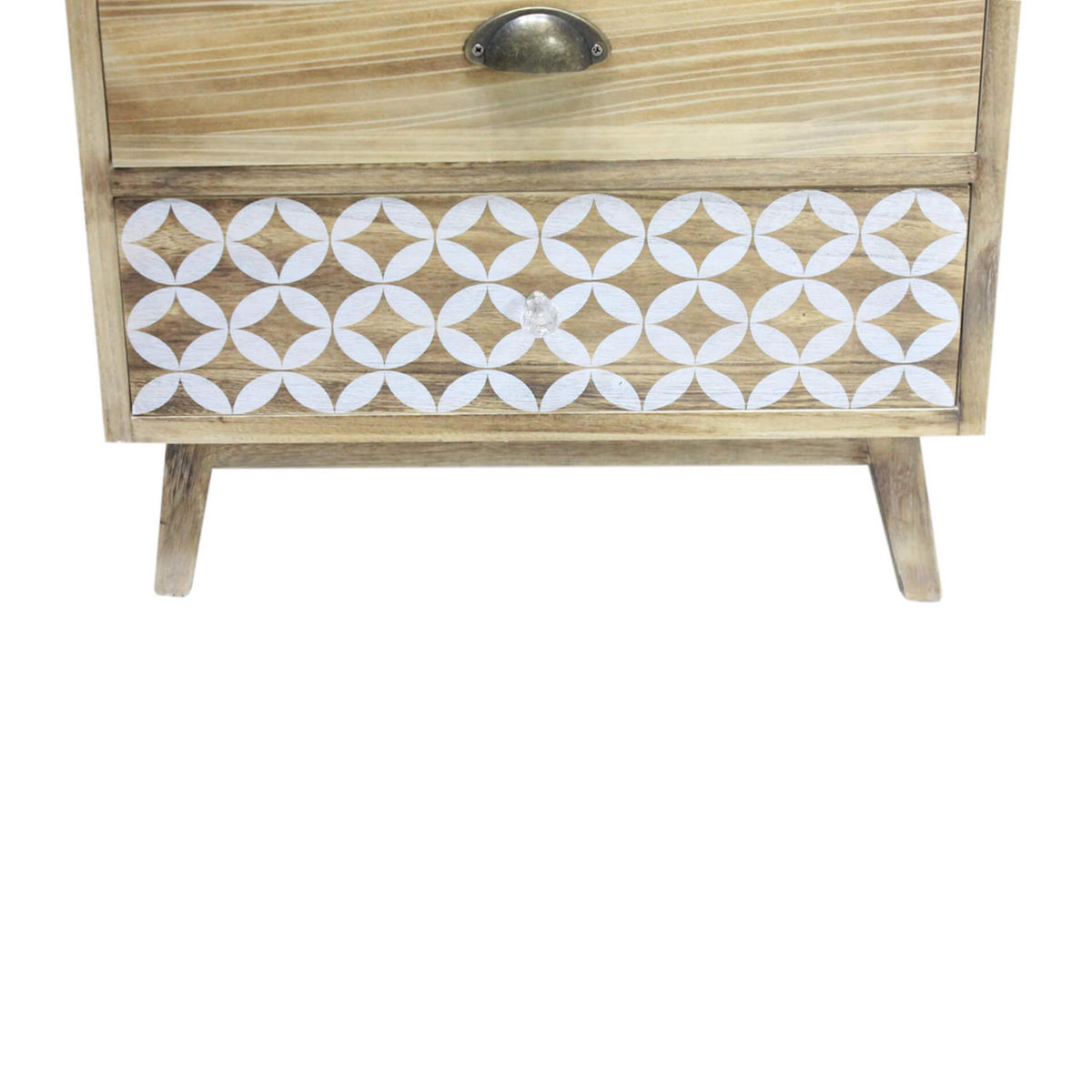 KOMMODE Weiß 30/56/65 cm - Weiß, Holz (30/65/56cm) - Mobili Rebecca