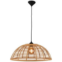 PENDELLEUCHTE Crosstown 99261/06 - Schwarz, Holz (56/56/134.5cm) - Brilliant