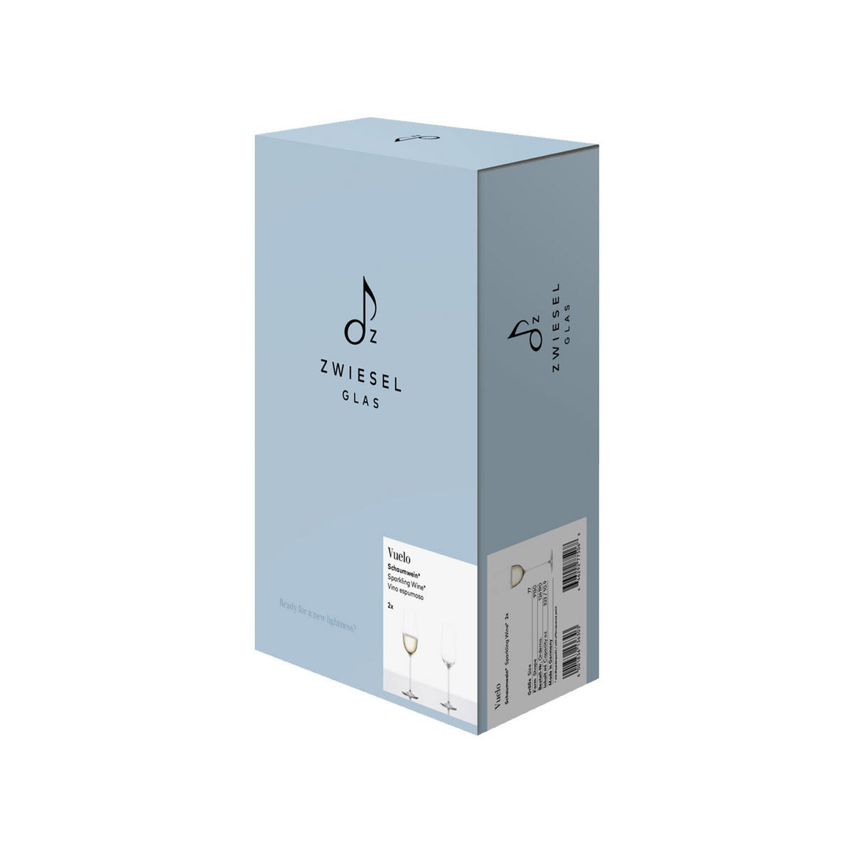 CHAMPAGNERGLÄSER VUELO transparent 323 ml 6er Set - Transparent, Glas (323L) - Zwiesel Glas