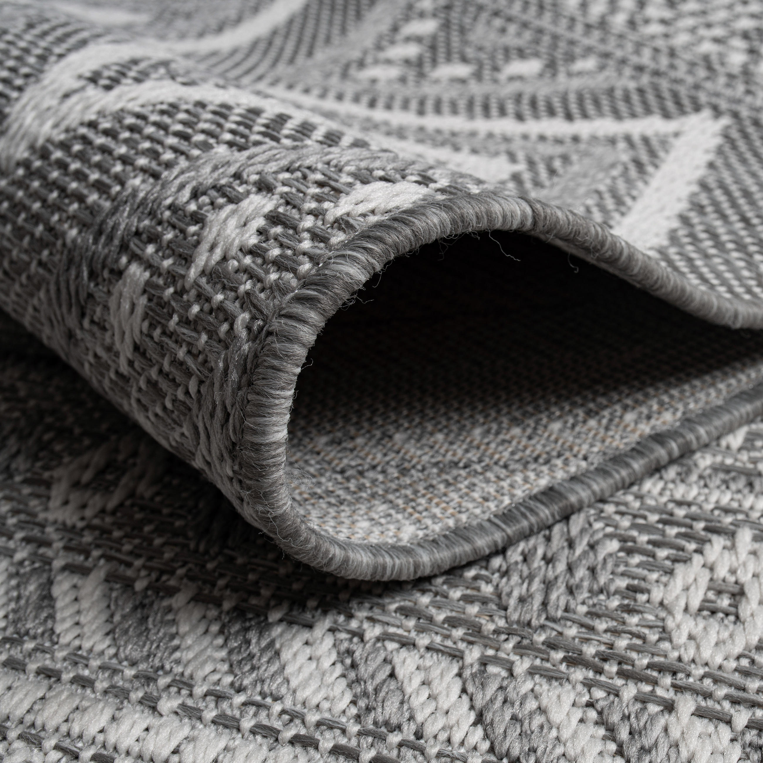Thumbnail - Paco Home Outdoorteppich, Grau, Textil, Rechteckig, 300x400 cm, strapazierfähig, für Fußbodenheizung geeignet, Teppiche ...