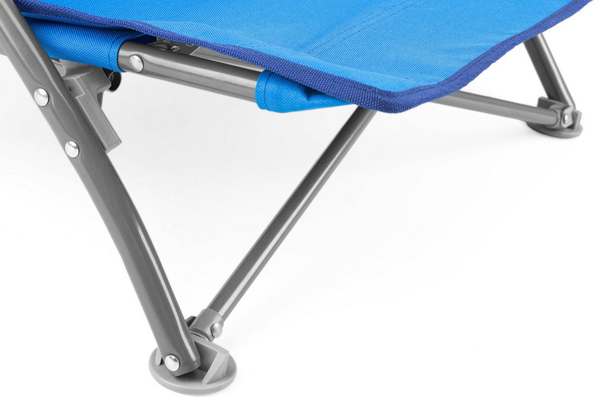 GARTEN-RELAXSESSEL bis 125 kg - Blau, Textil (50.5/57.5/92cm) - Outtec