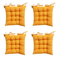 SITZKISSEN Panama 46/46 cm 4er-Set - Gelb, Textil (46/6/46cm) - Madison