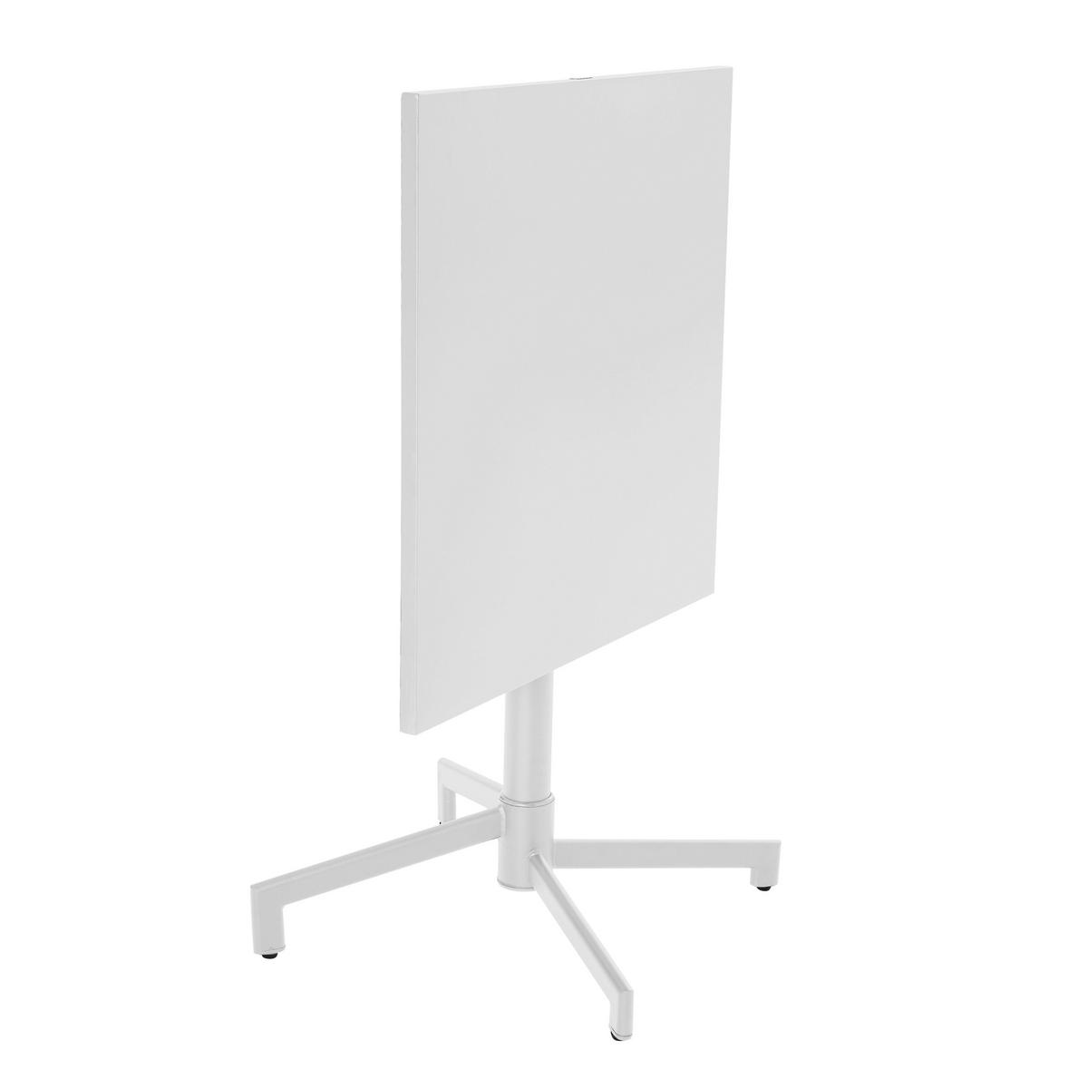 GARTENSET 3-tlg., Weiß - Weiß, Metall - Oviala