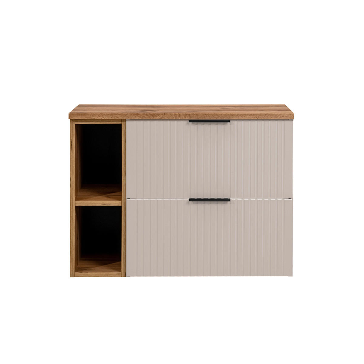 WASCHTISCHUNTERSCHRANK 80.6cm Adriel Beige - Beige, Holzwerkstoff (80.6/59/46cm) - Petits-meubles