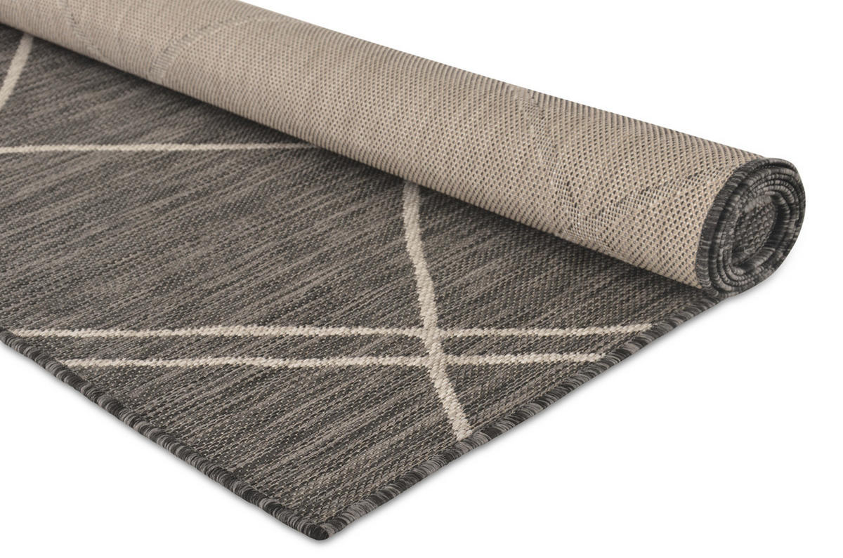 OUTDOOR-TEPPICH Terrace Pebble/L. Grey 200x290 cm - Multicolor, Textil (200/290cm) - Vercai Rugs