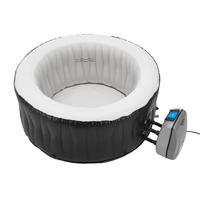 WHIRLPOOL Carbone - Schwarz/Weiß, Kunststoff (165/70/165cm) - pro.tec