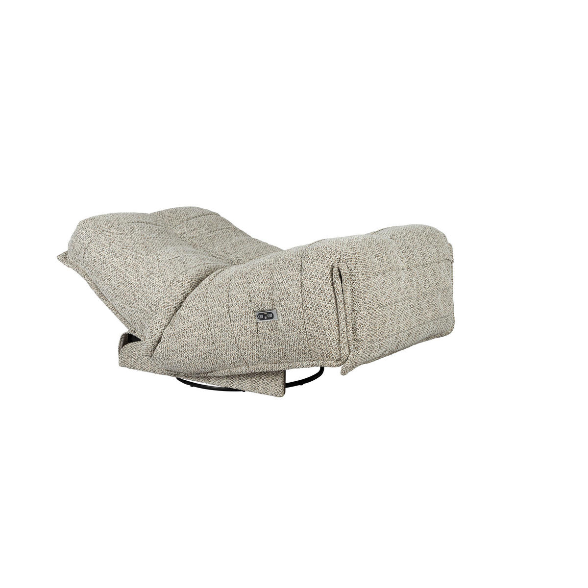 SESSEL Hamilton Elektrischer Cappuccino/ Taupe - Beige, Kunststoff (88/95/114cm) - Dutchbone