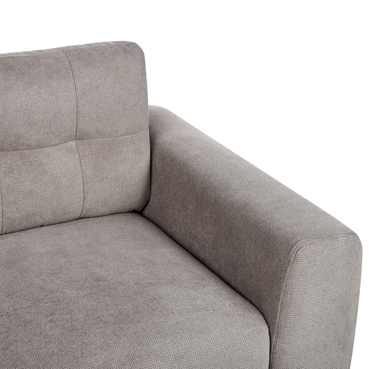 2-SITZER-SOFA Stoff Hellgrau Laurila - Hellgrau, Textil (170/71/92cm) - Beliani