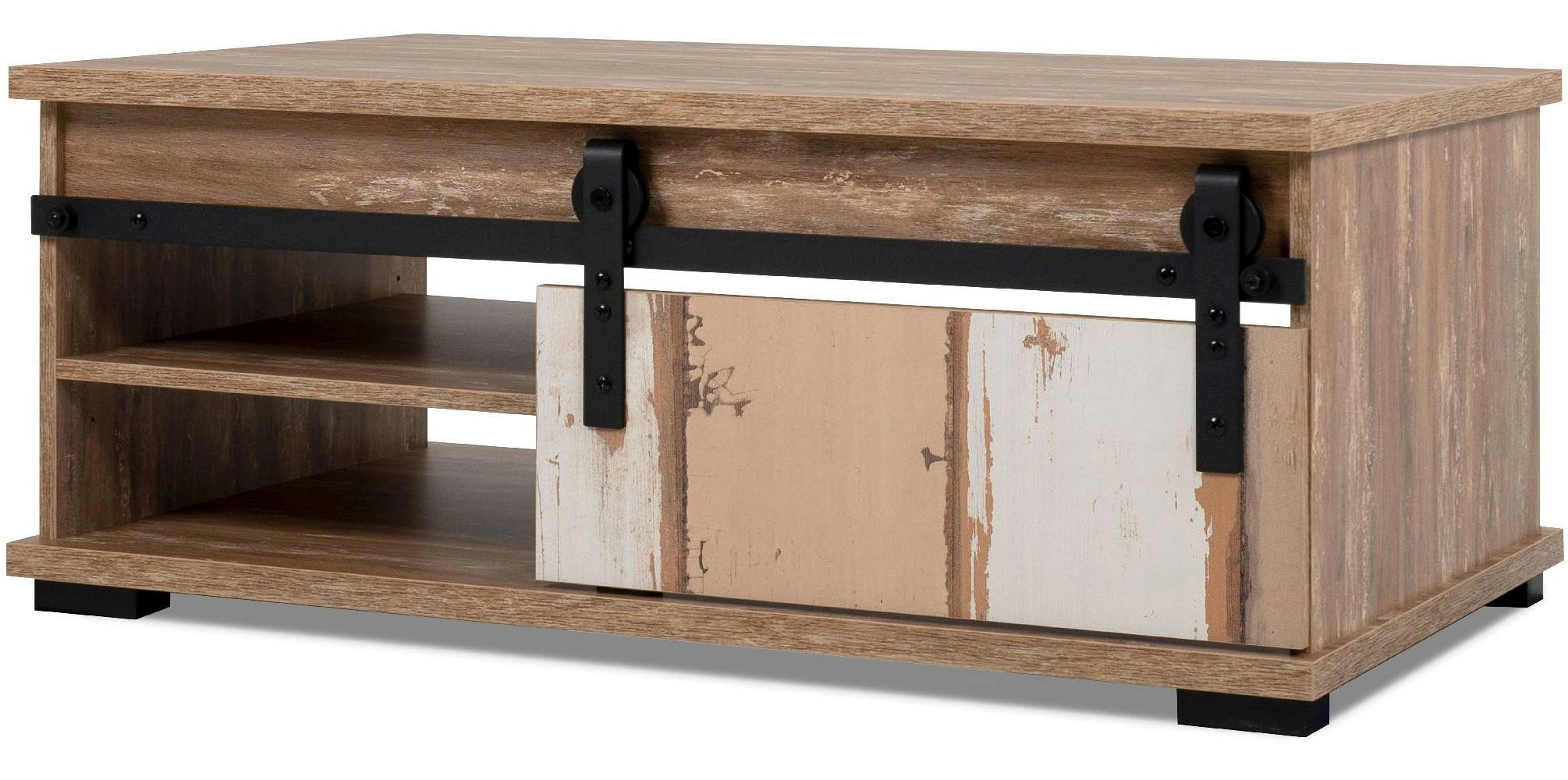 COUCHTISCH Marrakesch 60/100/40 cm - Braun, Holzwerkstoff (60/100/40cm) - Finori GmbH