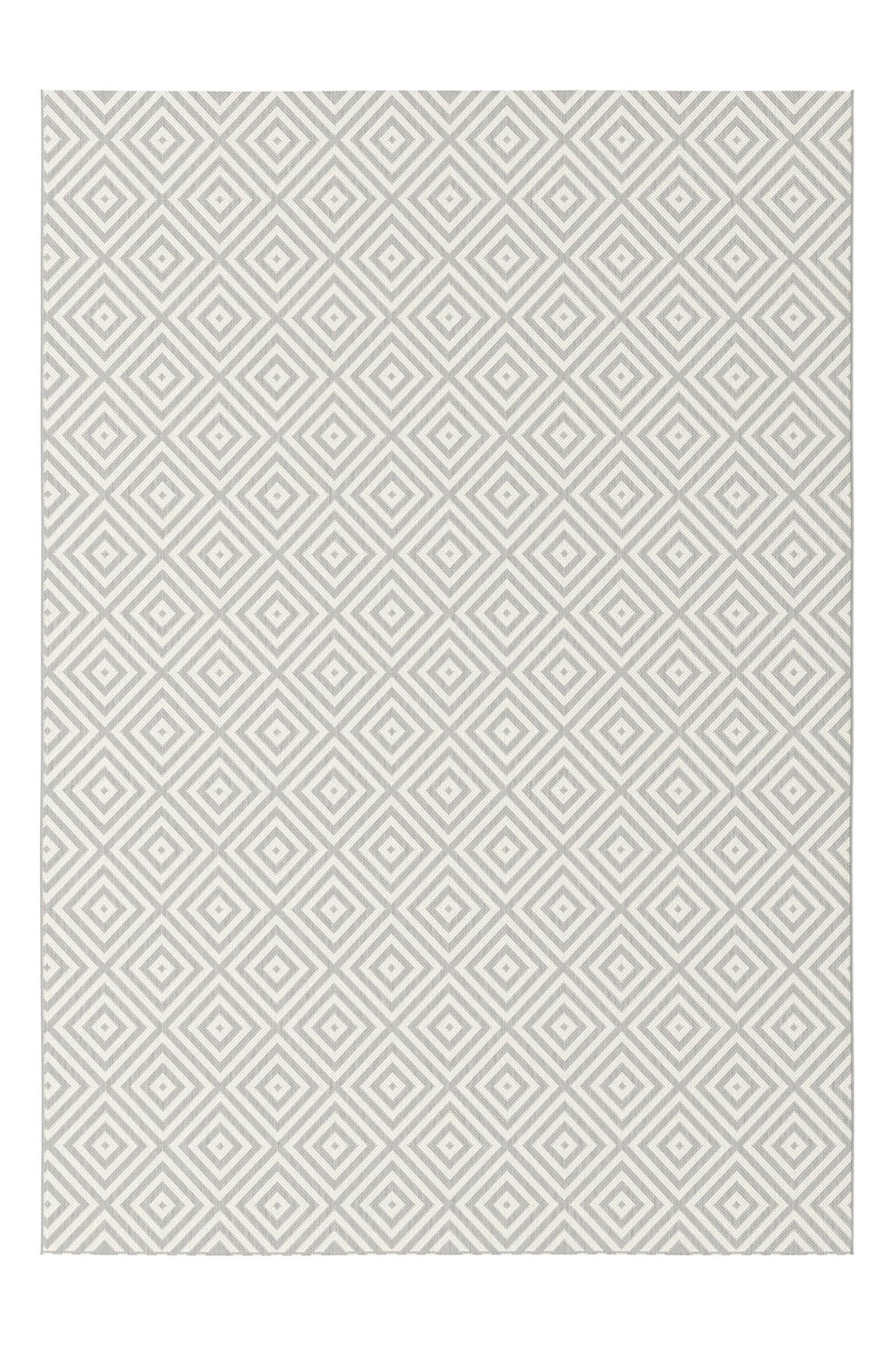 TEPPICH für Innen- und Außenbereiche grau - Grau, Textil (80/150cm) - AFK Living