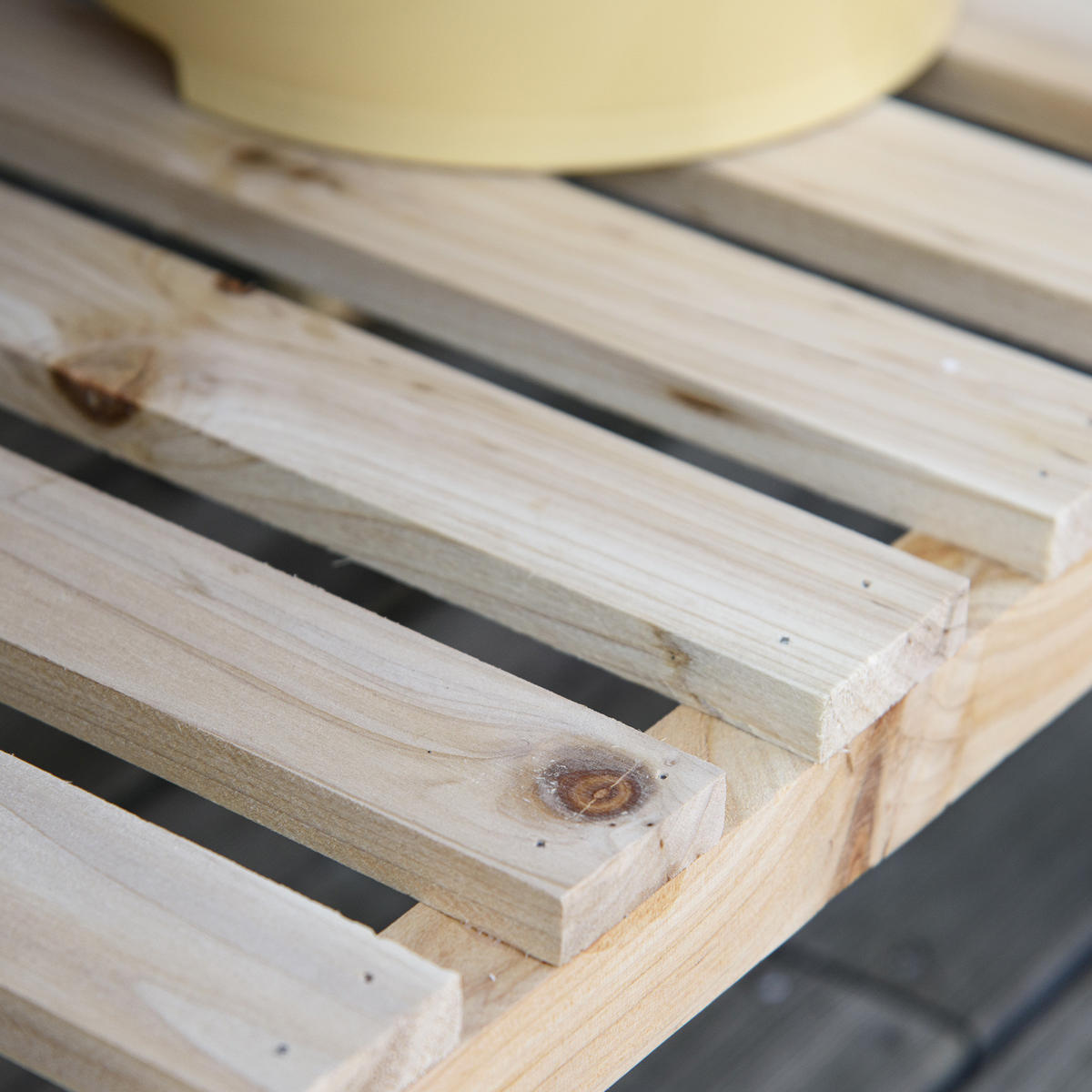 HOCHBEET DE-16009 mit Bewässerung Naturholz - Naturfarben, Holzwerkstoff (90/81/40cm) - ComfortXL
