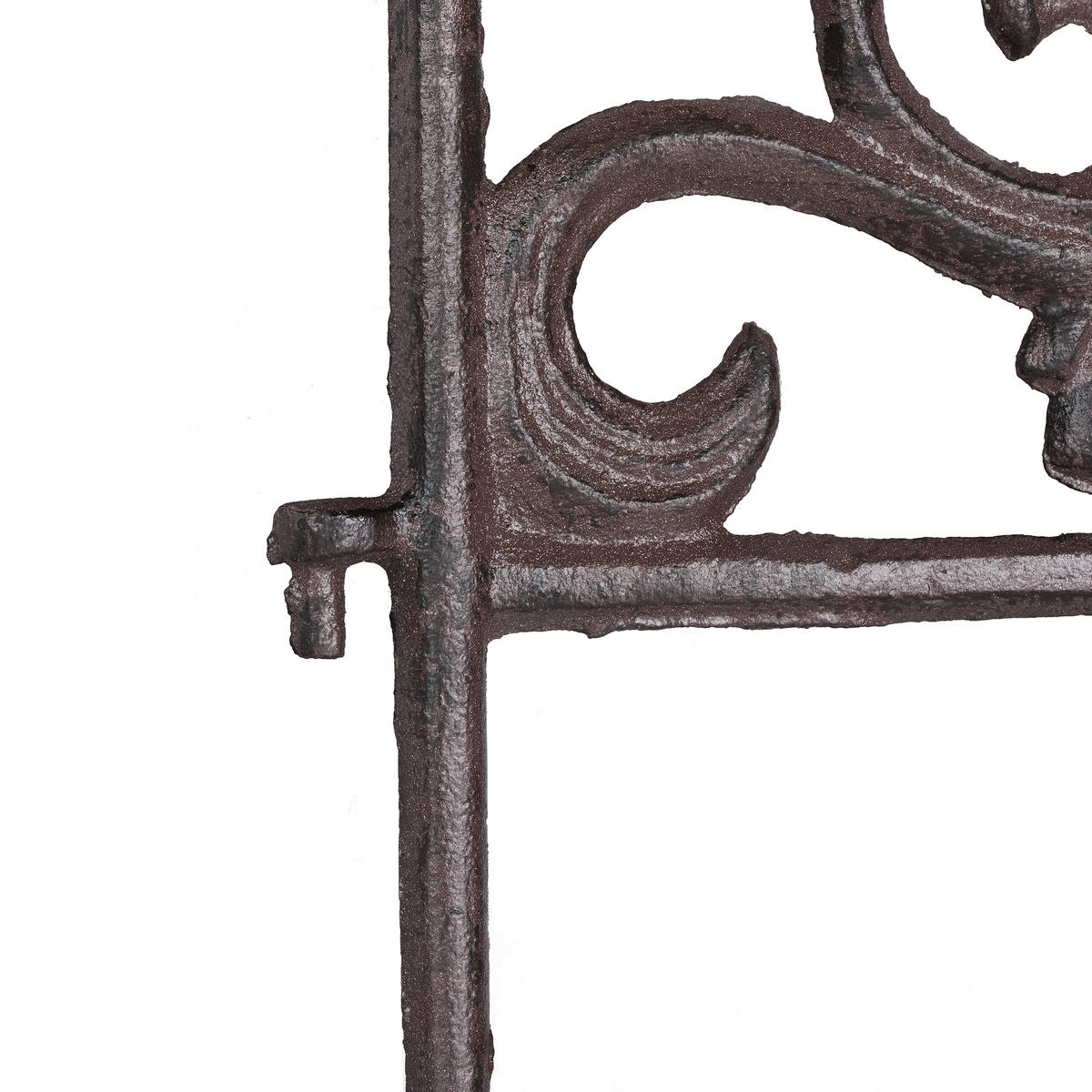 10xBEETZAUN - Braun, Metall (27/27/1cm) - Relaxdays