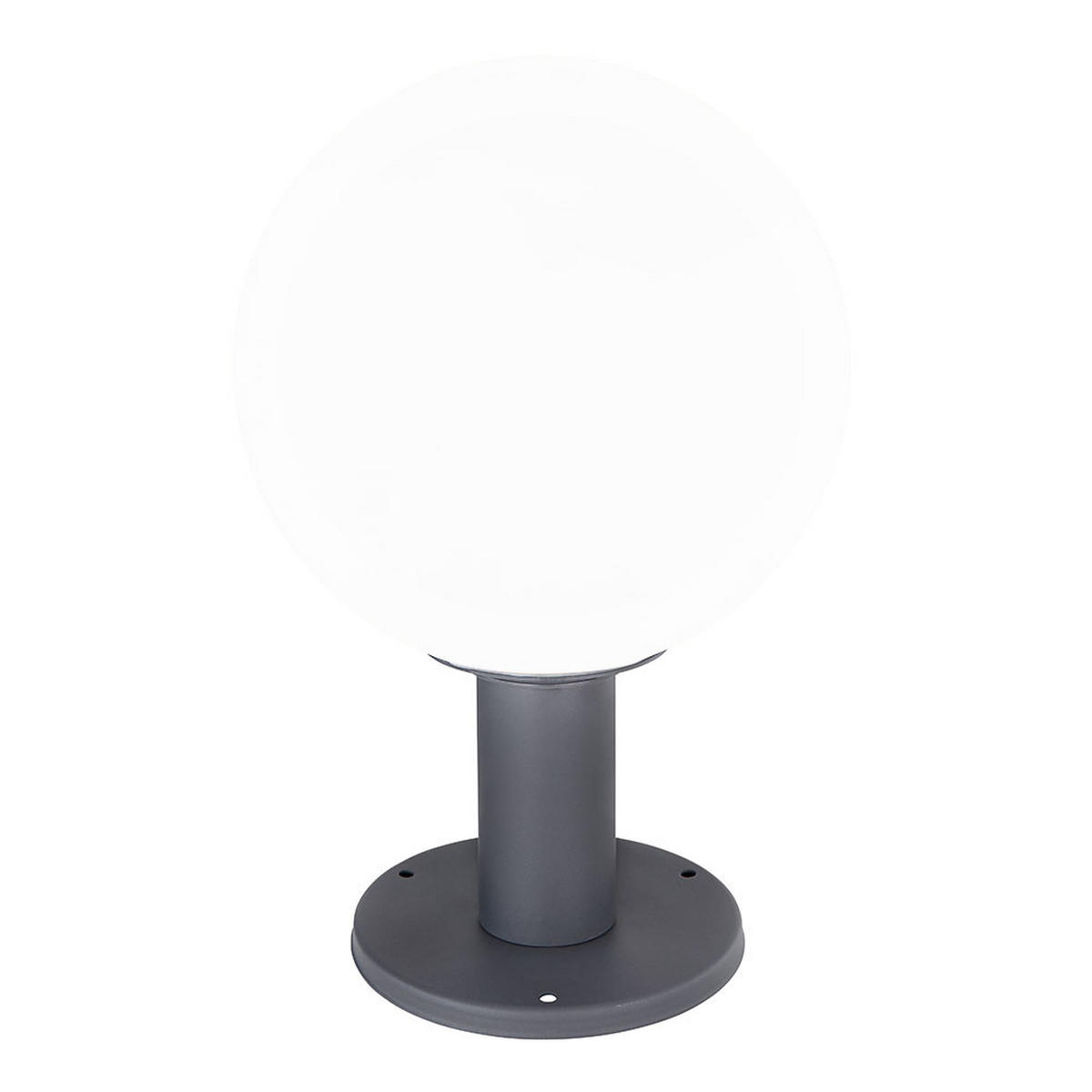 LED WEEGLEUCHTE Aluminium Anthrazit - Anthrazit, Glas (25/25/38cm) - Globo Lighting