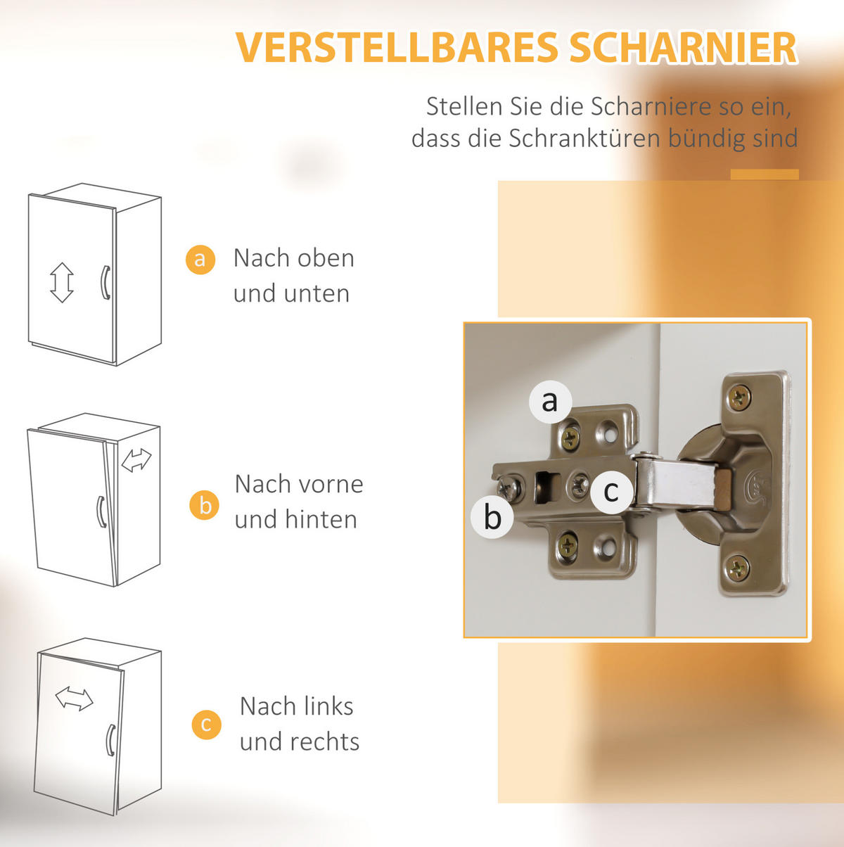 HIGHBOARD 70/40/170 cm mit 4 Türen, offenem Gerätefach und verstellbaren Einlegeböden, MDF, Weiß - Weiß, Holzwerkstoff (70/170/40cm) - Redom