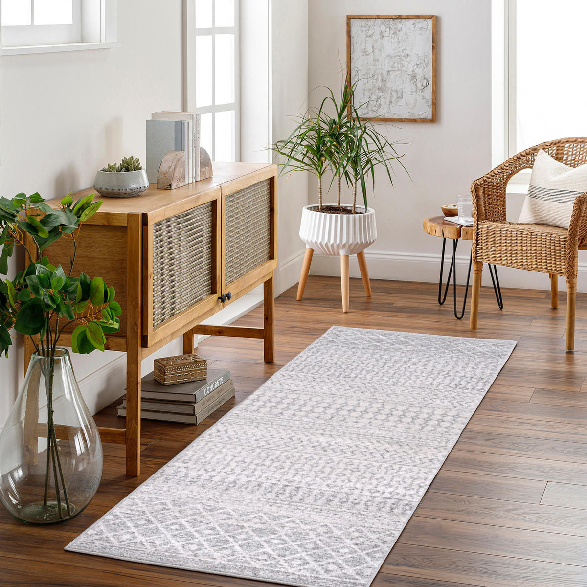KURZFLORTEPPICH 80/230 cm Grau - Grau, Textil (80/230cm) - LIVABLISS
