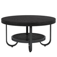 COUCHTISCH Schwarz 80/80/45 cm - Schwarz, Holzwerkstoff (80/80/45cm) - PANGIVO
