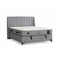 BOXBETT Blacksand 90x200 - Grau, Holz/Metall (90/200cm) - Bambi