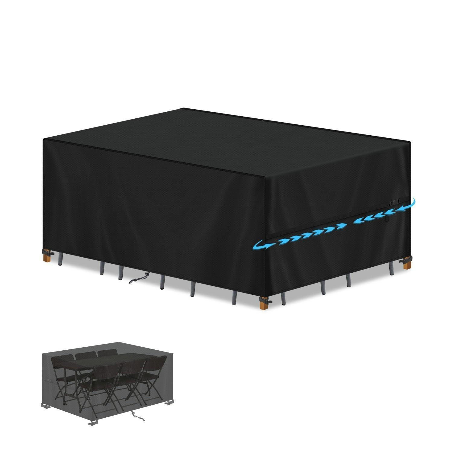 XXXLutz Abdeckhaube Schwarz 90x75x160 cm