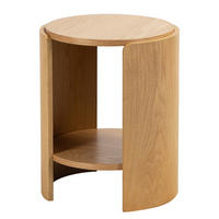 HOME24 Beistelltisch Moncure - Eichefarben, Holzwerkstoff (40/40/50cm) - home24