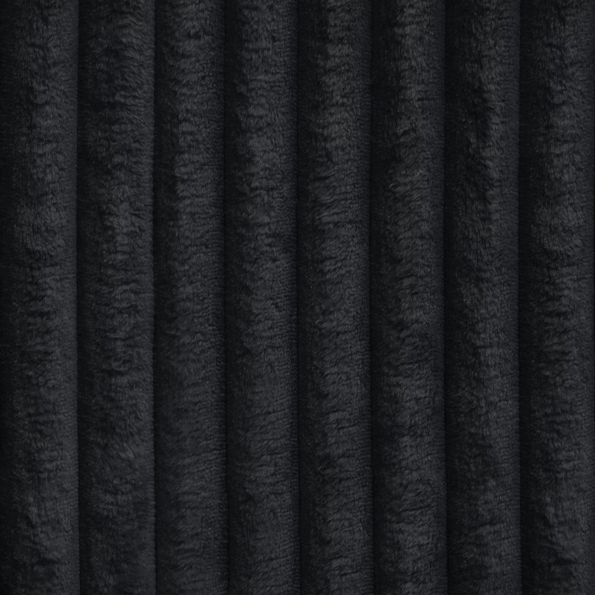 ECKSOFA RECHTS Gerippter Samt Dunkles Anthrazit 302cm - Anthrazit, Textil (302/165cm) - Sia Home