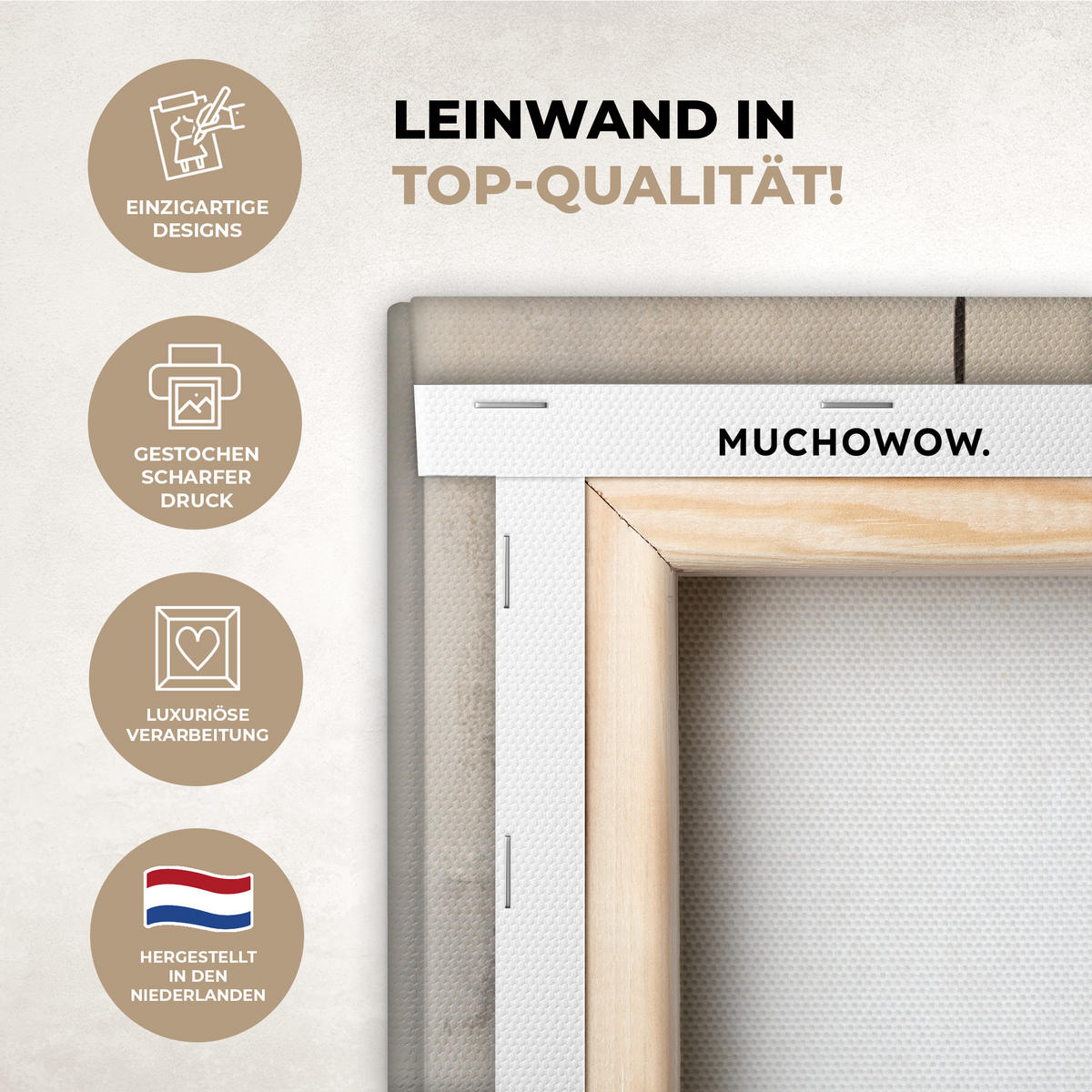 LEINWANDBILD Abstrakt - Kunst - Grau 40x60 cm - Hellgrau, Textil (40/60cm) - MuchoWow