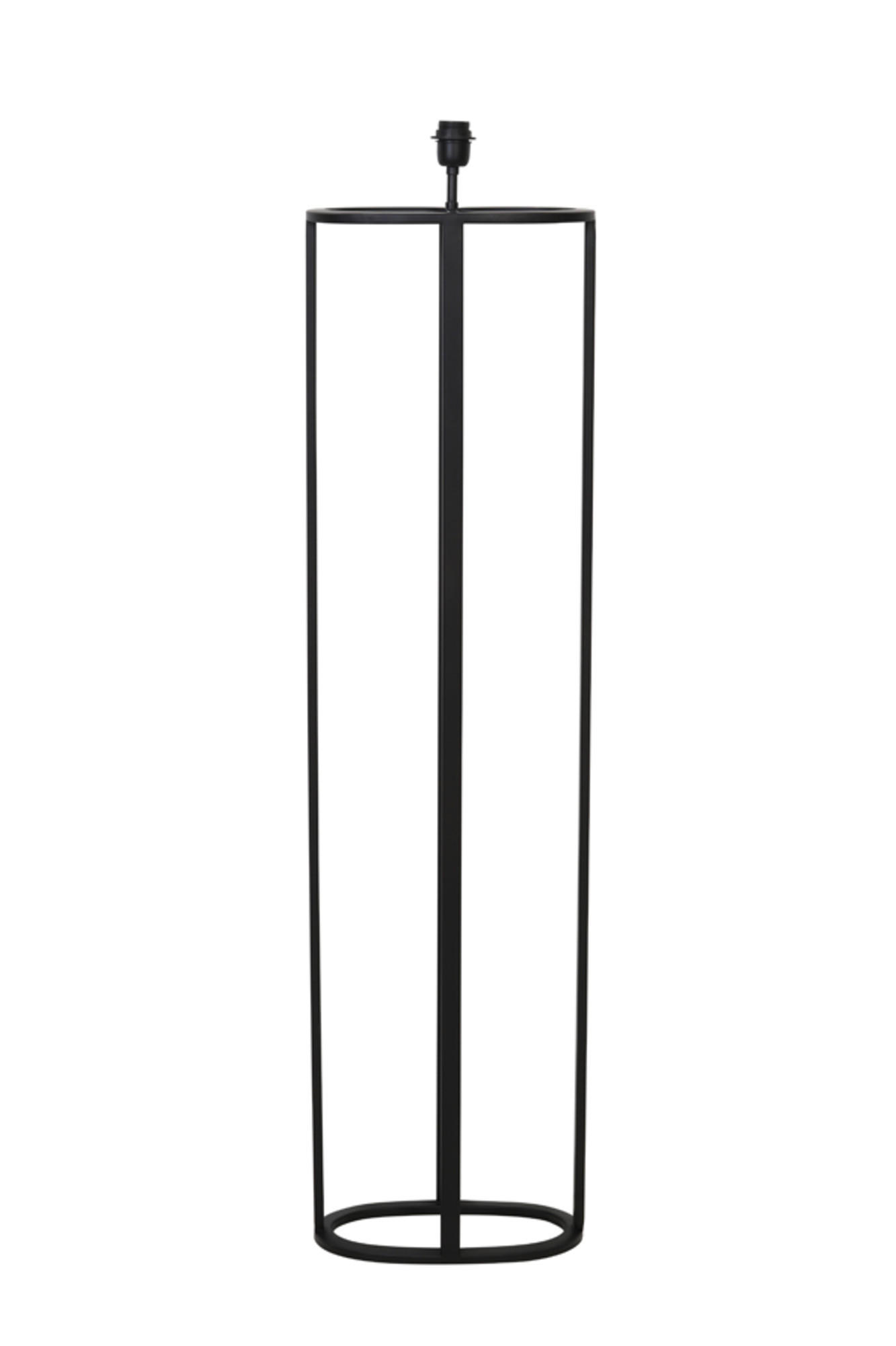 STEHLEUCHTE Mylo Schwarz 36/19/145 cm - Schwarz, Metall (36/19/145cm) - Light & Living