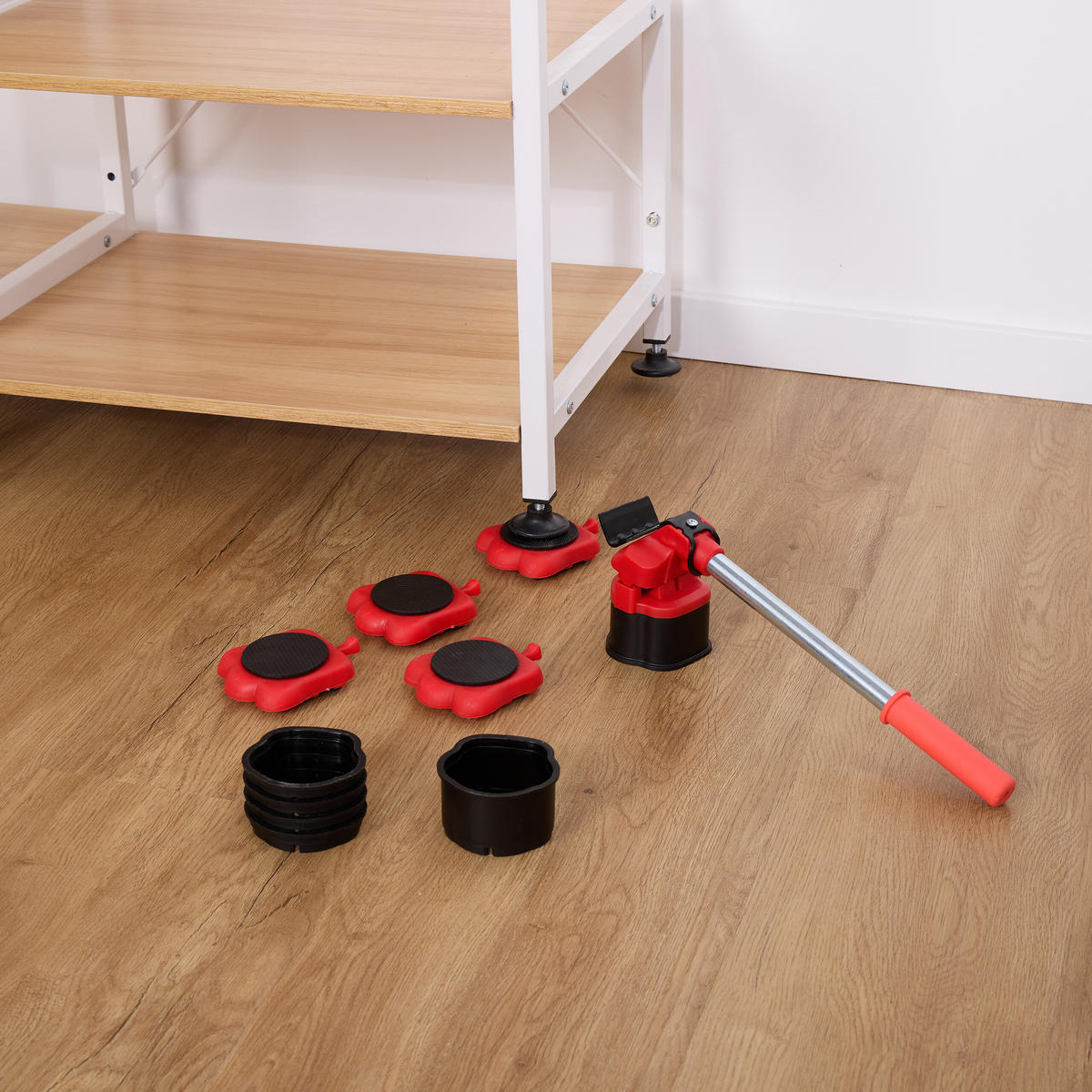 ZDVIHÁK nábytku - viacfarebná, kov/plast (34/7/7cm) - Relaxdays