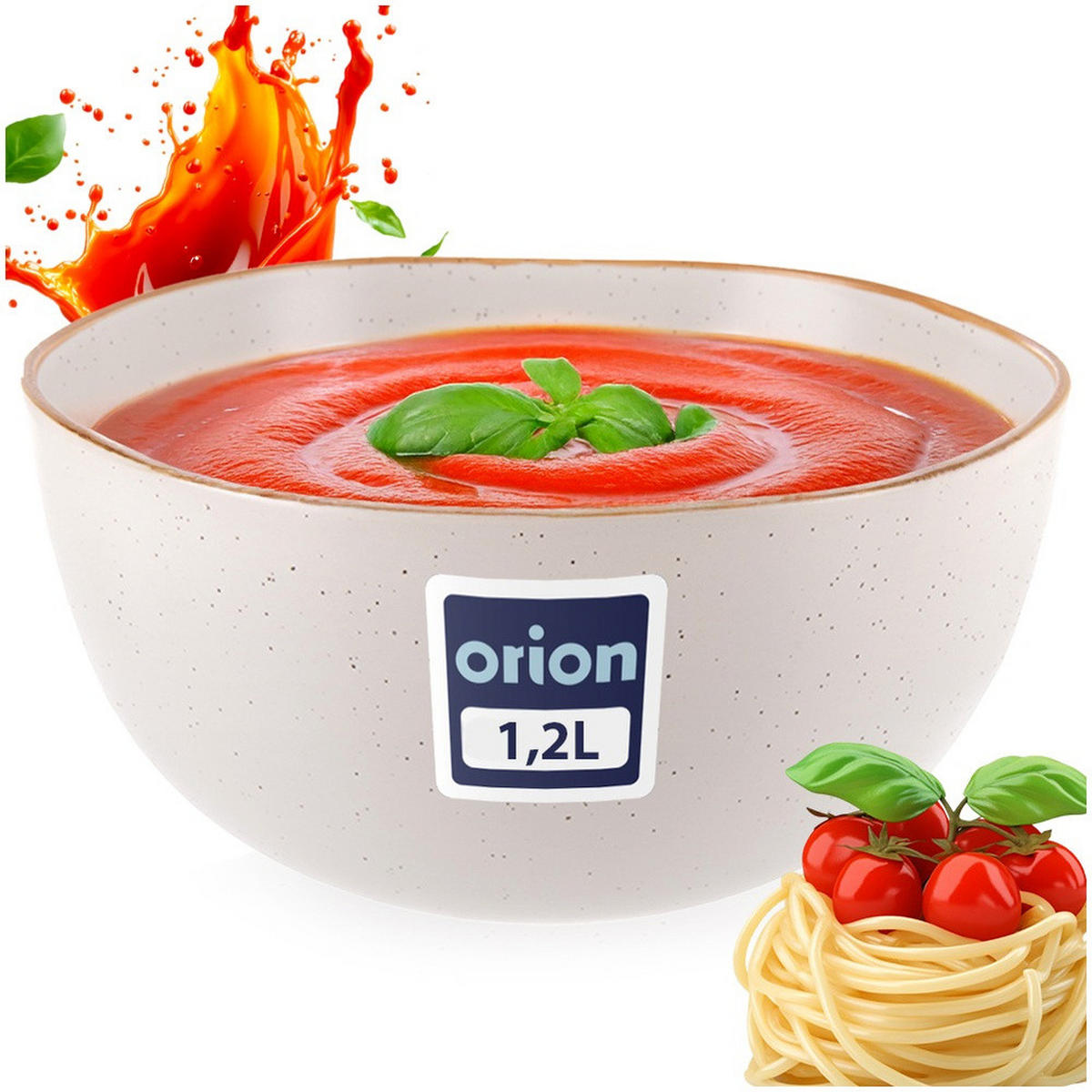 SNACKSCHALEN Keramik mit Löffel 90 ml 7-tlg. Schwarz - Schwarz, Keramik (6.5/21.5/5.5cm) - Orion 