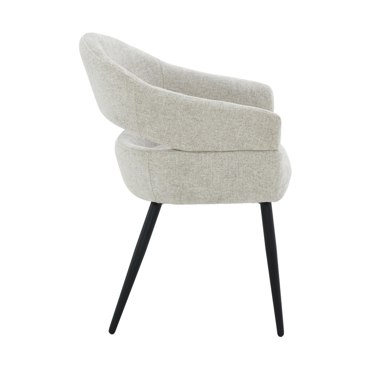 ESSZIMMERSTÜHLE Megan Beige 62/58/85 cm - Beige, Textil (58/85/62cm) - Livingfurn