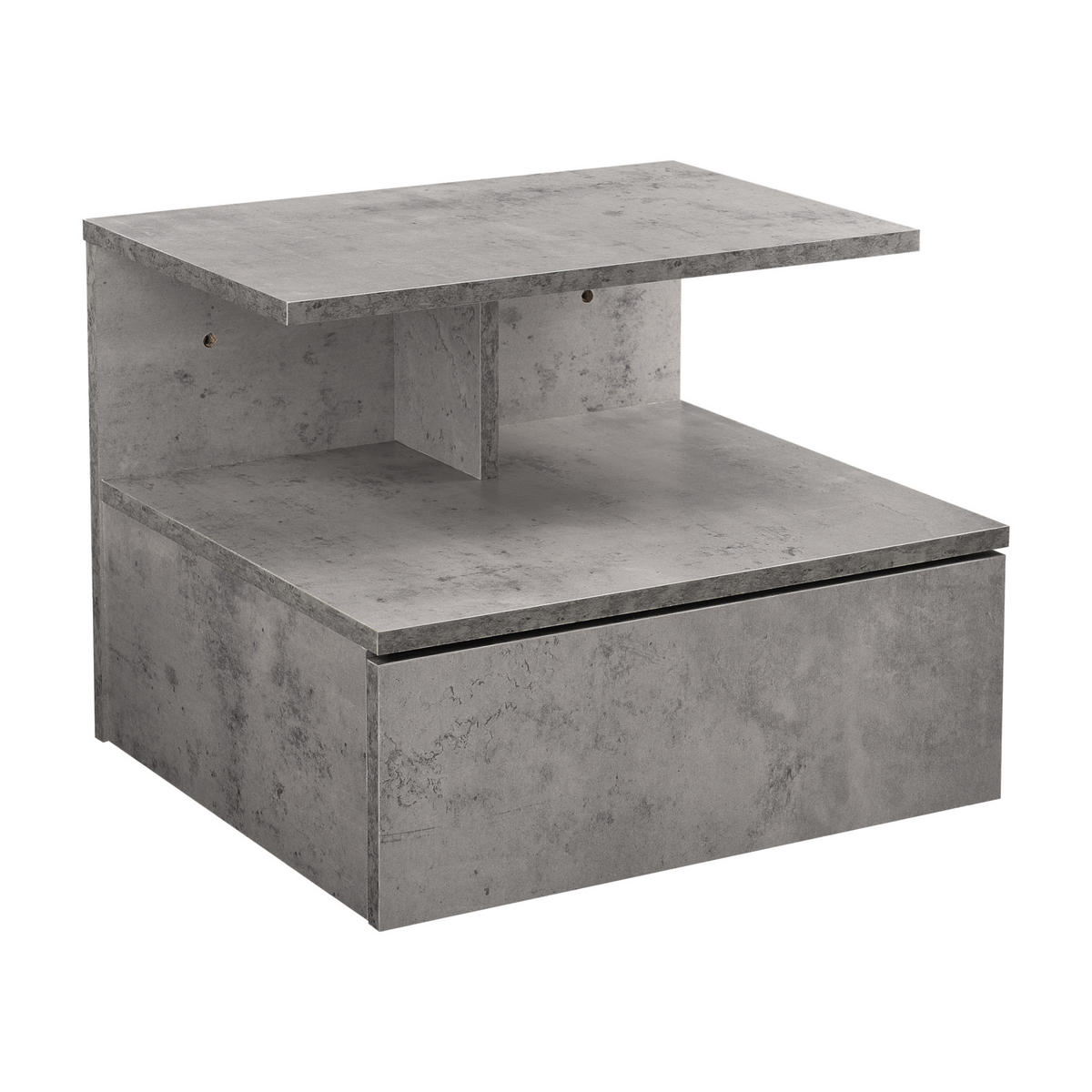 WANDSCHRANK Amberg - Grau, Holzwerkstoff (40/31/35cm) - [en.casa]