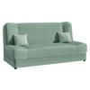 SCHLAFSOFA Jonas - Mintgrün, Holz/Textil (195/86/87cm)