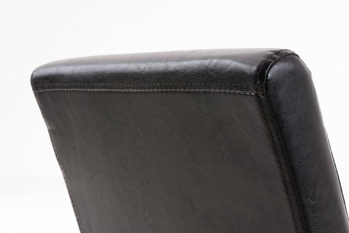 ESSZIMMERSTUHL Ina 91x41x47 cm braun - Braun, Leder (41/91/47cm) - furnicato