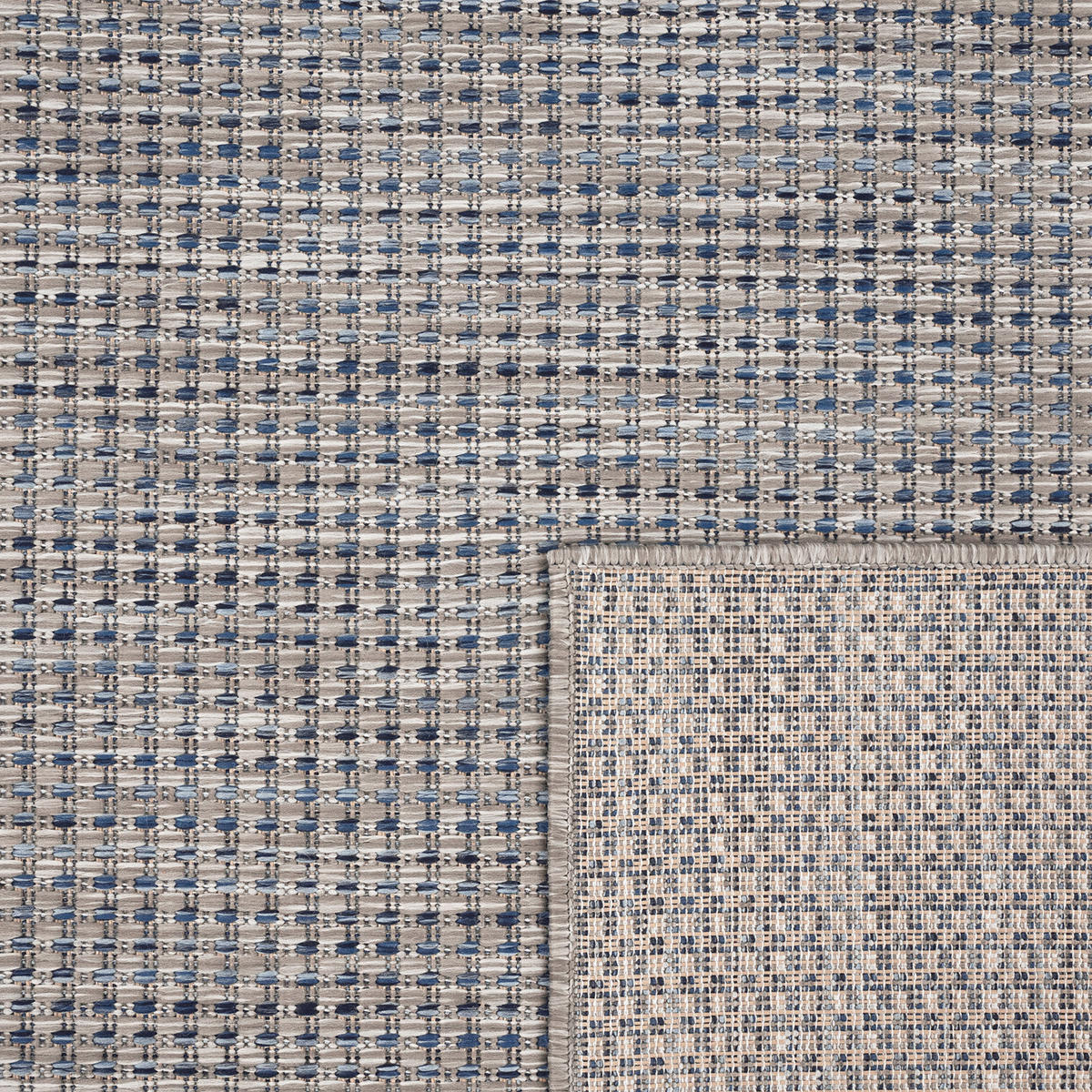 OUTDOORTEPPICH 80/250 cm Napoli 777 - Blau, Textil (80/250cm) - Paco Home