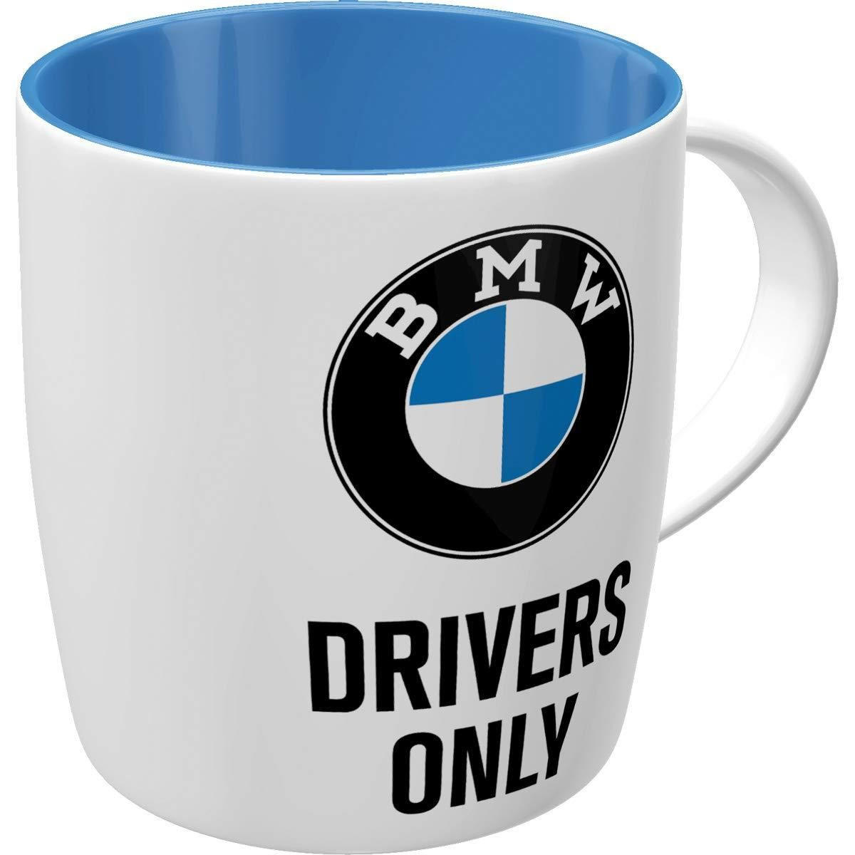 KAFFEETASSE 330 ml BMW Drivers Only - Multicolor, Keramik (0.33L) - Nostalgic-Art