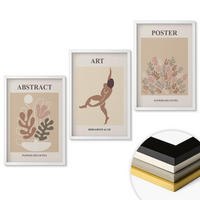 WANDBILDER 3er-Set - 40x60 cm Weißer Rahmen - Matisses stilvolle Kompositionen - Weiß, Kunststoff (40/60cm) - ArtPrintCave