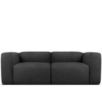 2-SITZER SOFA BUFFO, Dunkelgrau - Dunkelgrau, Holz/Holzwerkstoff (210/73/96cm) - KONSIMO®