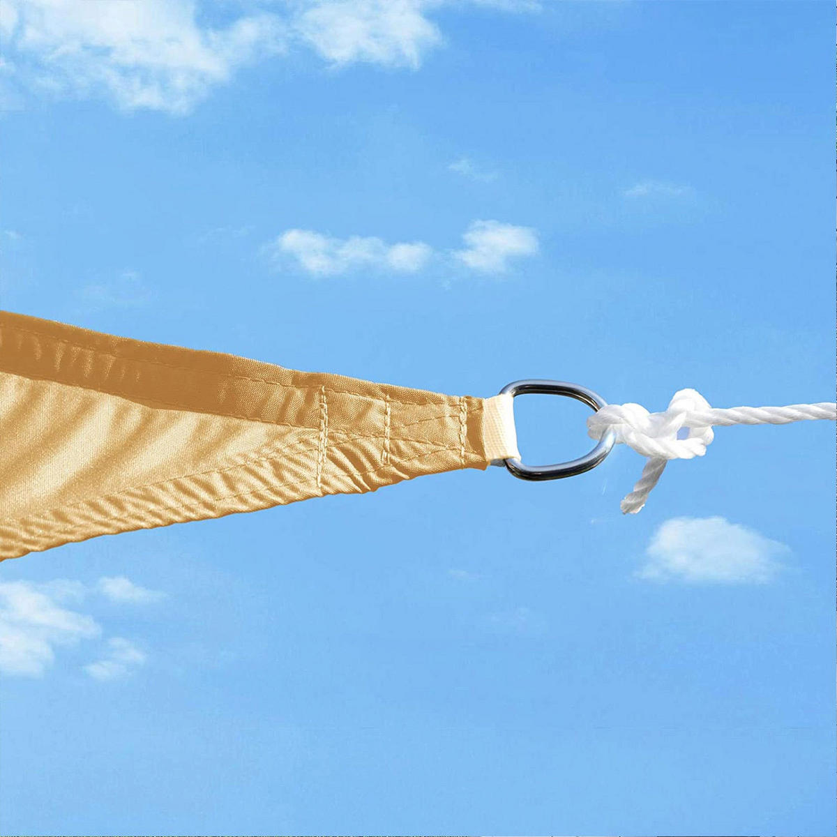 SONNENSEGEL - Beige, Textil (400/300cm) - Hansiro