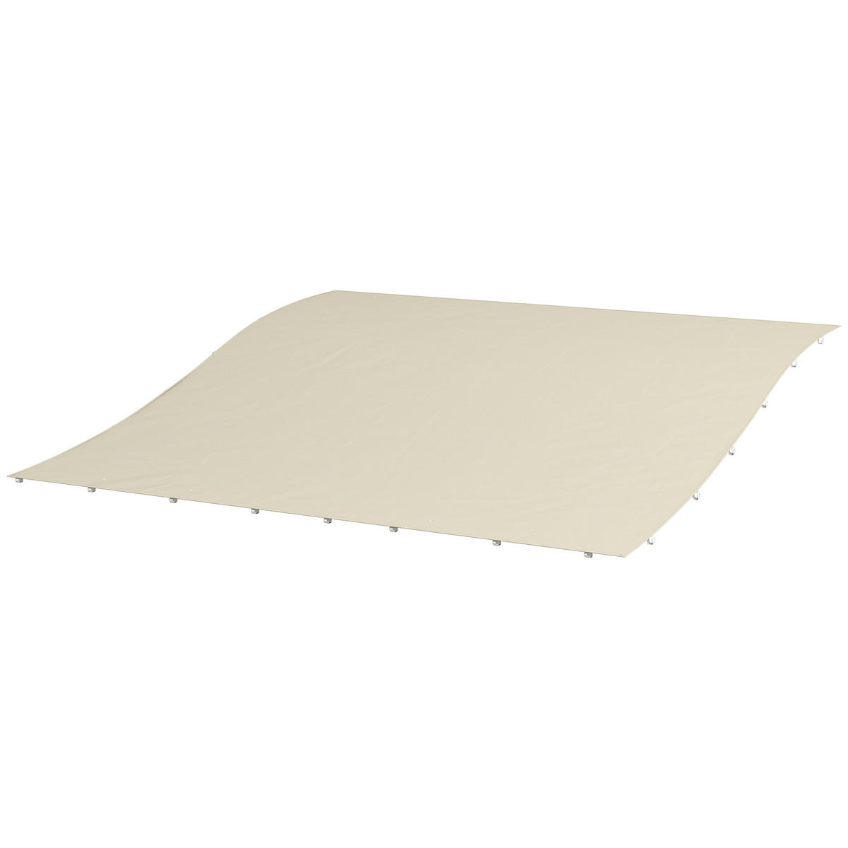 MARKISEN-ERSATZDACH Ersatzdach für Markise, wetterbeständig, 297 cm x 243 cm, Beige - Beige, Textil (297/1/243cm)