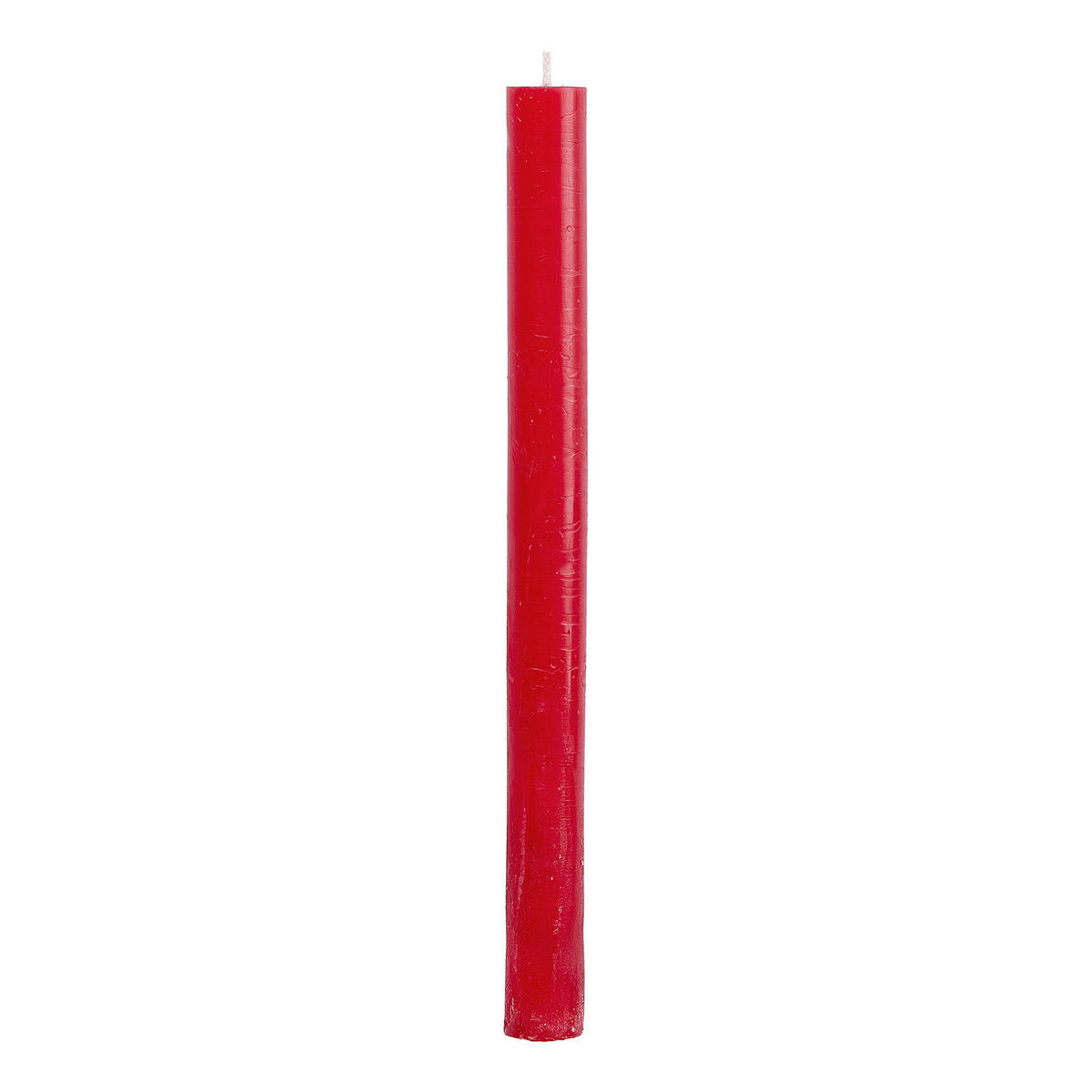 STABKERZE (8er-Set) Rustic - Rot, Paraffin (2.2/24/2.2cm) - Butlers