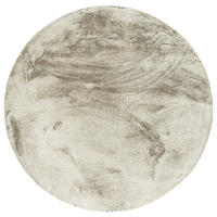 FELLTEPPICH LUXUS SUPER SOFT PLUSH RUND - Olivgrün, Textil (80/80cm) - Pergamon