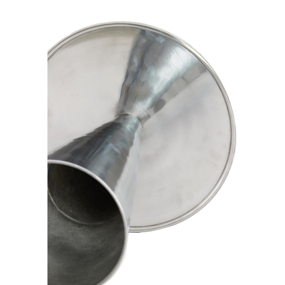 BEISTELLTISCH Leova Grau 35/35/45 cm - Grau, Metall (35/35/45cm) - Light & Living