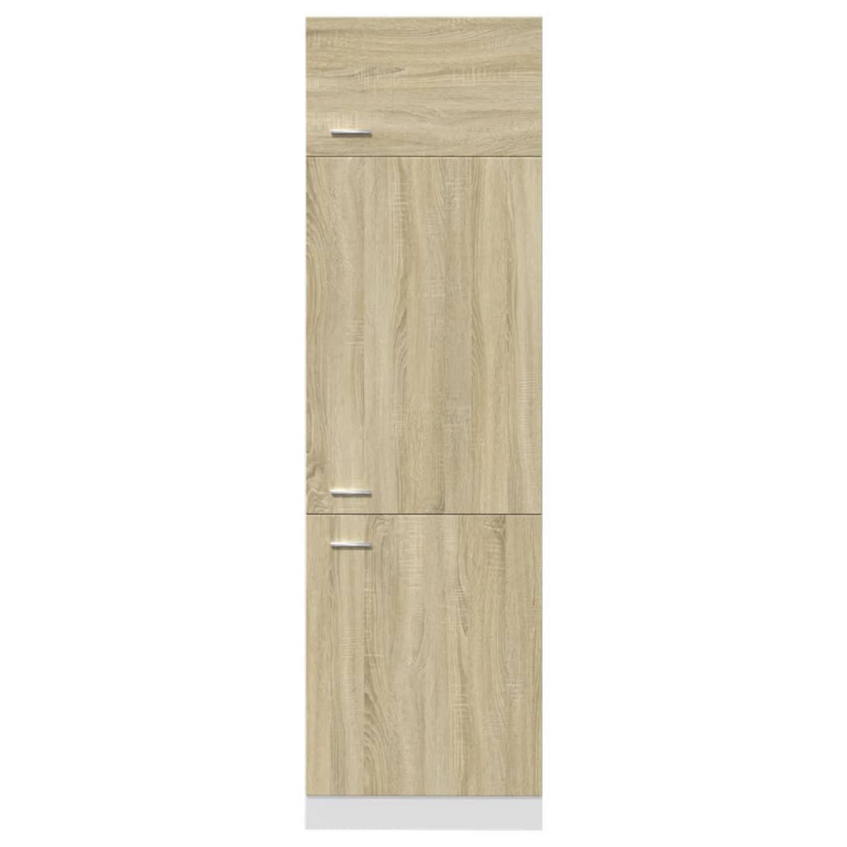 KÜHLUMBAUSCHRANK Lyon Sonoma-Eiche 60/57/207 Cm Holzwerkstoff - Braun, Holzwerkstoff (60/207/57cm) - vidaXL