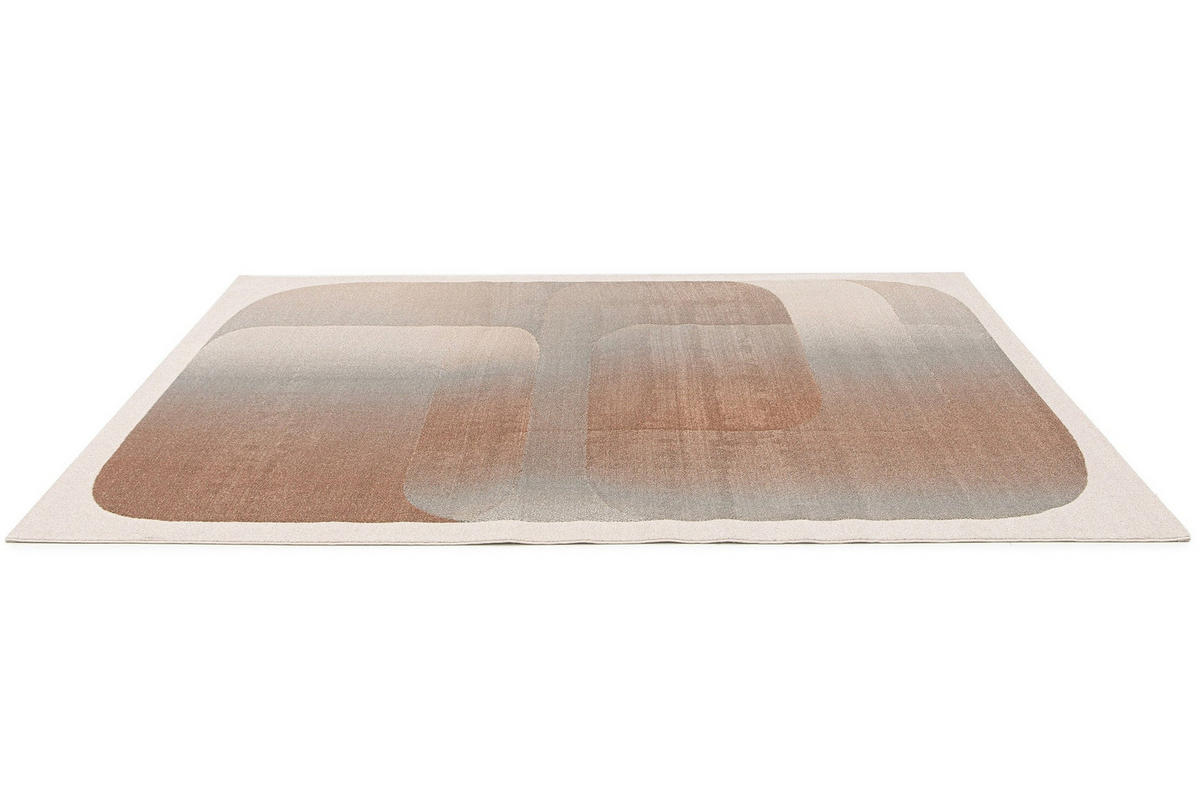 TEPPICH abstraktes Design sehr weich mehrfarbig - Multicolor, Textil (160/230cm) - AFK Living