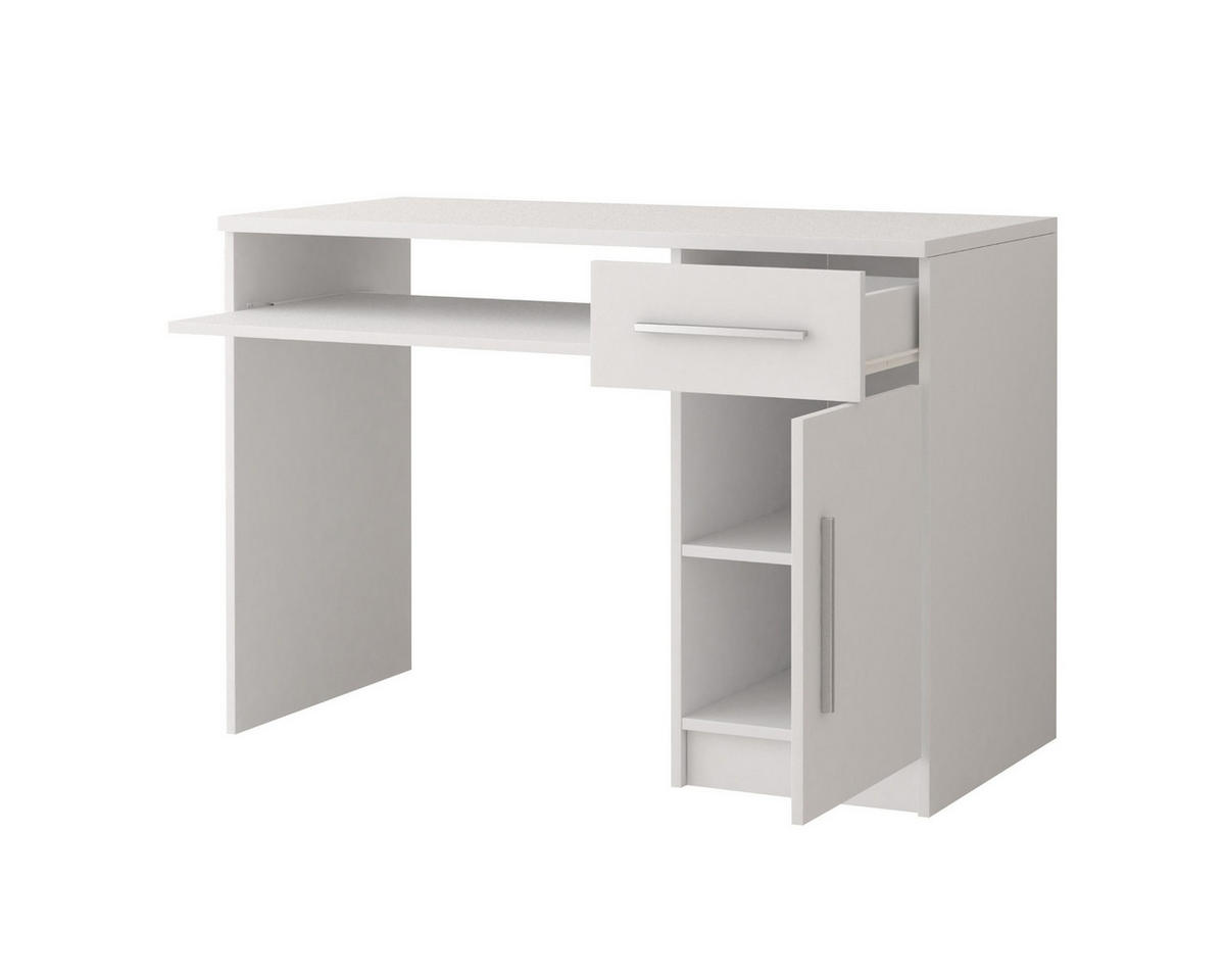 JUGENDZIMMER-SET OLMO I 3-teilig Weiß - Weiß, Holzwerkstoff (270/192/50cm) - Deine Möbel 24