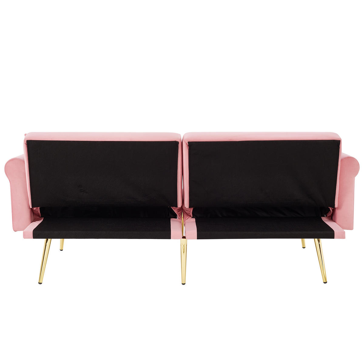 SCHLAFSOFA DE-35351 3-fach verstellbar Rosa - Pink, Metall (75/70/173cm) - ComfortXL