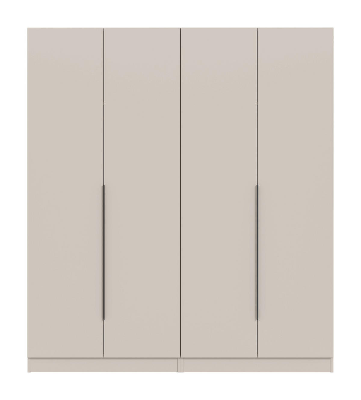 KLEIDERSCHRANKKOMBINATION ALVAS (B/H/T: ca. 160/181/52 cm) in Kaschmir/Kaschmir - Kaschmir, Holz (160/181/52cm)