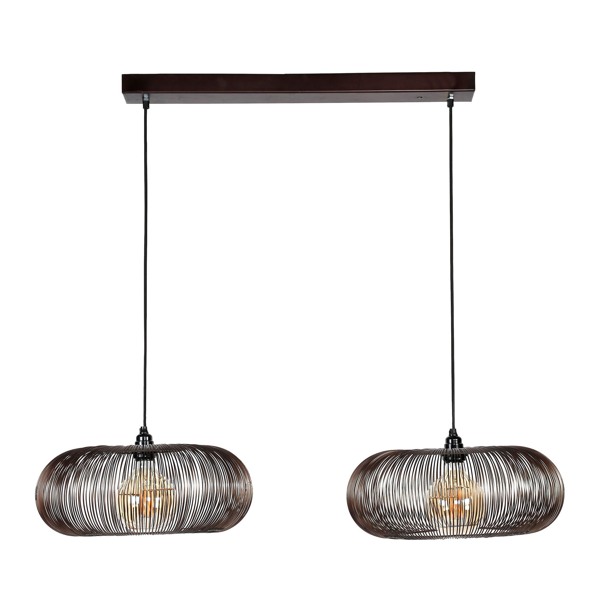 HÄNGELEUCHTE Disk Grau 102/43/ 150 cm - Grau, Metall (102/43/150cm) - Hoyz Collection
