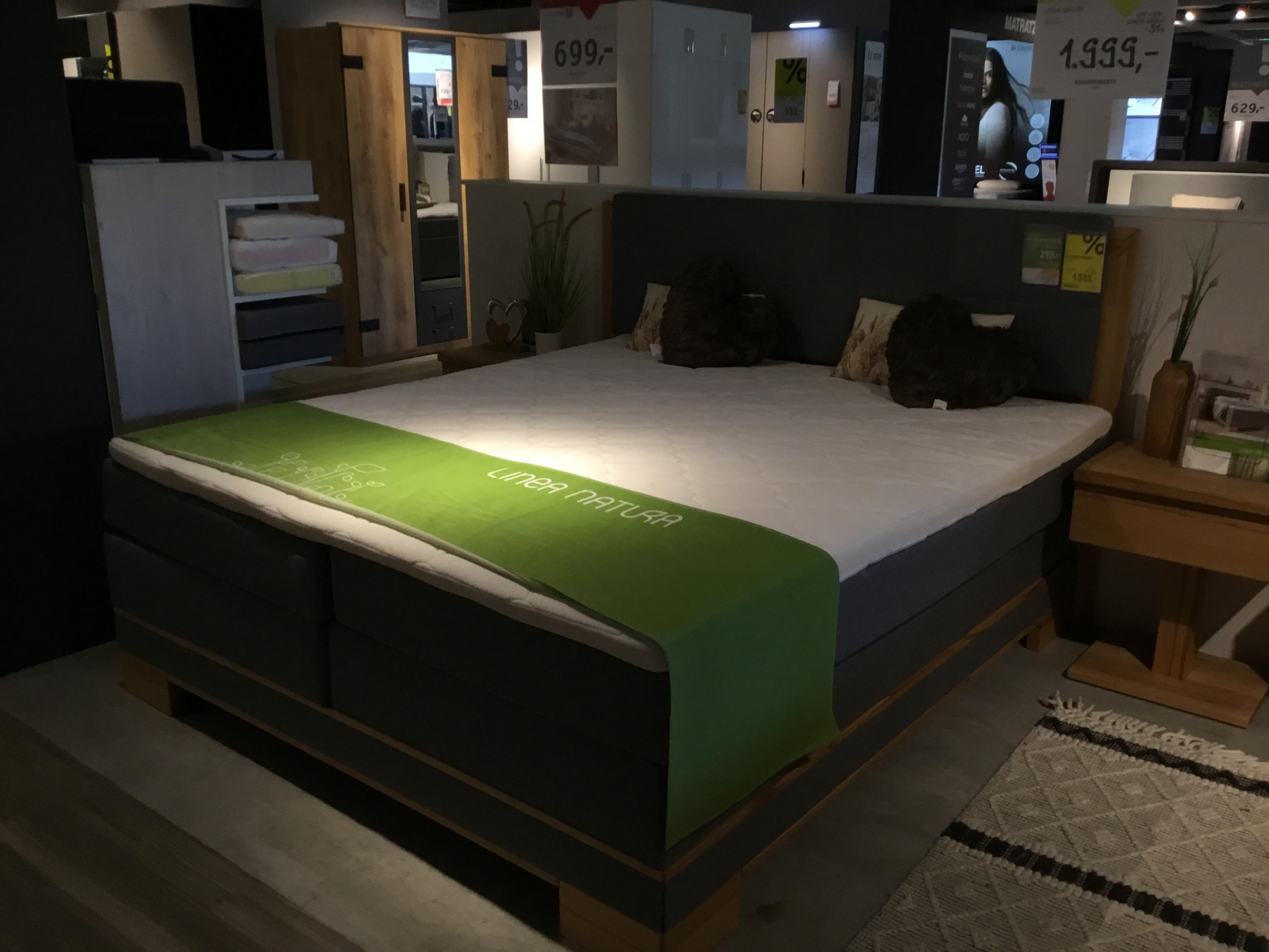 Boxspringbett Madeira - Linea Natura