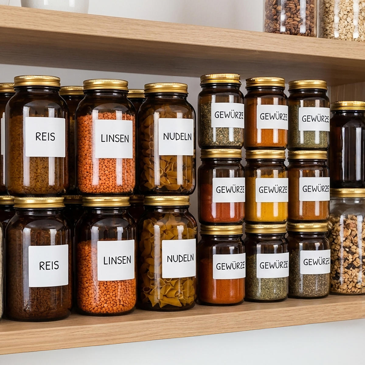 5XHNĚDÉ - hnědá, kov/sklo (6/12/6cm) - Relaxdays