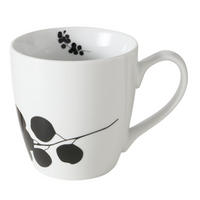 PORZELLANTASSE Calypso Muster 2 480 ml 10/14/10 cm - Weiß, Keramik (0.48L) - Boltze Home